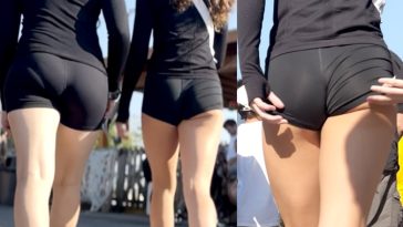vpl spandex shorts ass