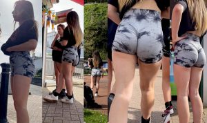 uk candid voyeur ass