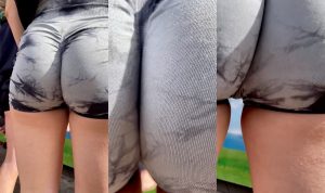 extreme close up candid ass