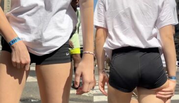 sexy candid teens nike pro shorts