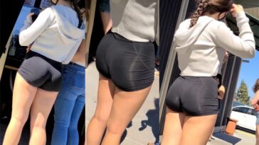 voyeur shiny spandex