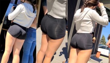 voyeur shiny spandex